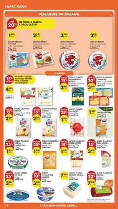 Pré-visualização QUEIJO FUNDIDO, Todas as variedades Fatias 200g válido de 10.03.2026 | Página: 16