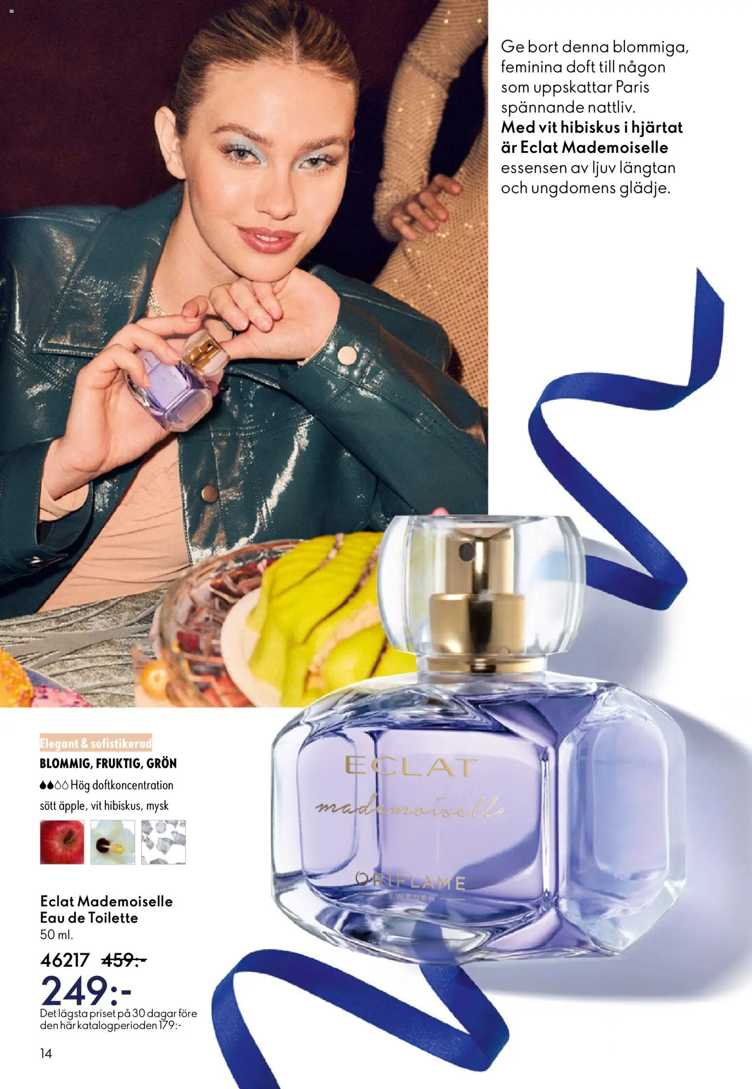 Oriflame reklamblad aktuell från 10.12.2025 | Sida: 14 | Produkter: Doft, Eau de toilette