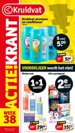 Kruidvat - Folder week - Voorbeeld van een folder van Kruidvat, geldig van 16.09.2025