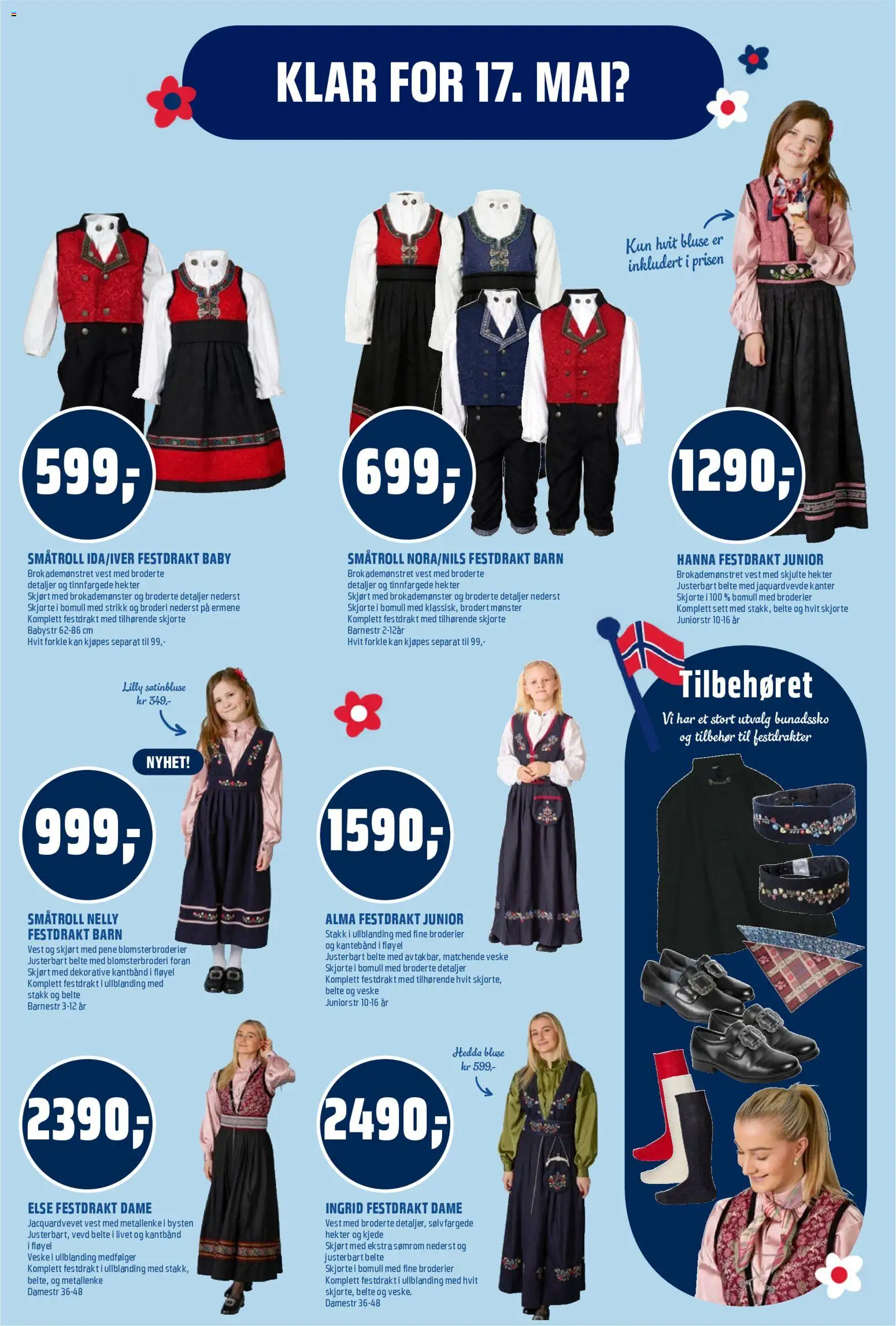 {H1} | Side: 22 | Produkter: Nuisette, Skjørt, Skjorte, Vest