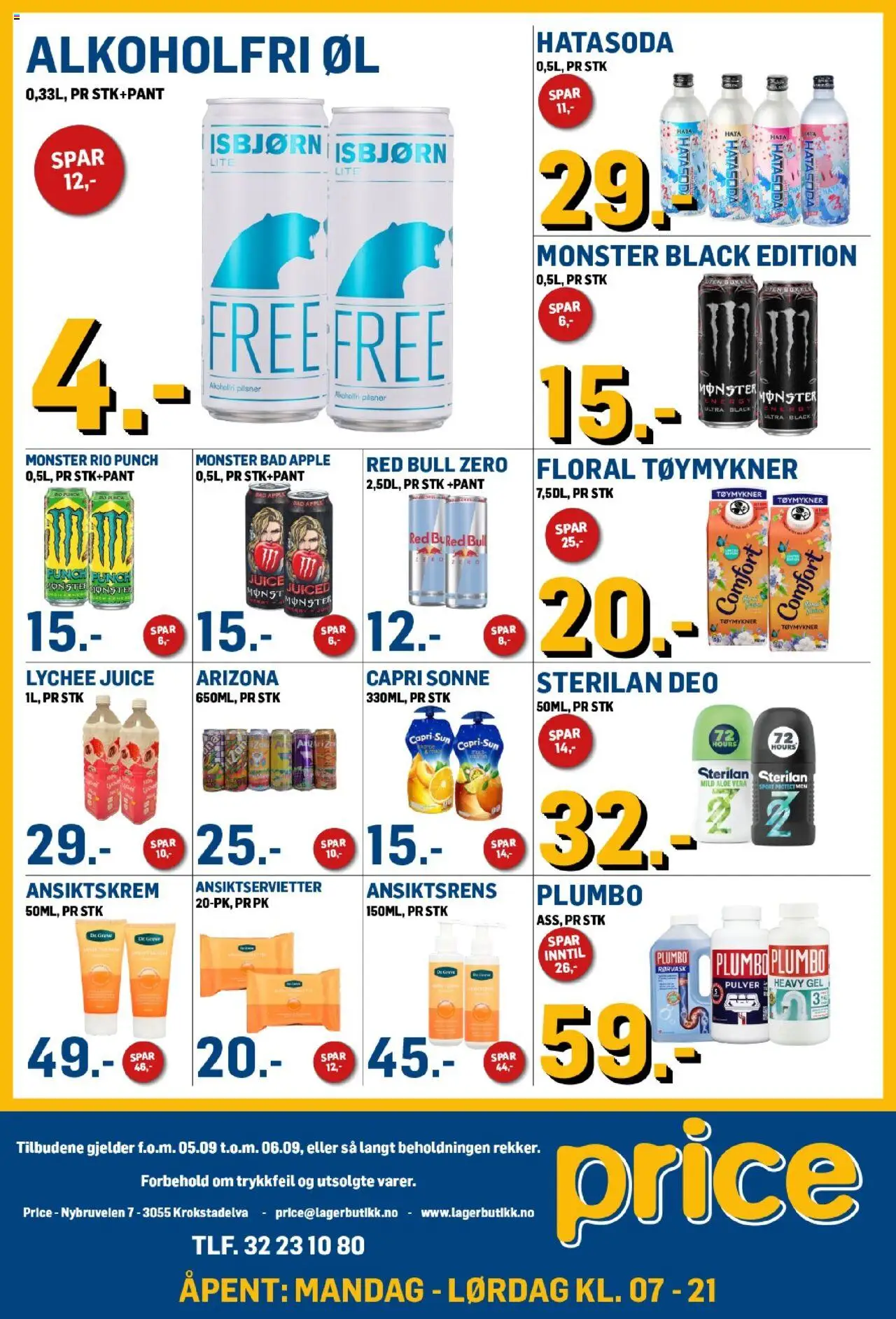  | Side: 4 | Produkter: Сервер, Juice, Capri, Sko