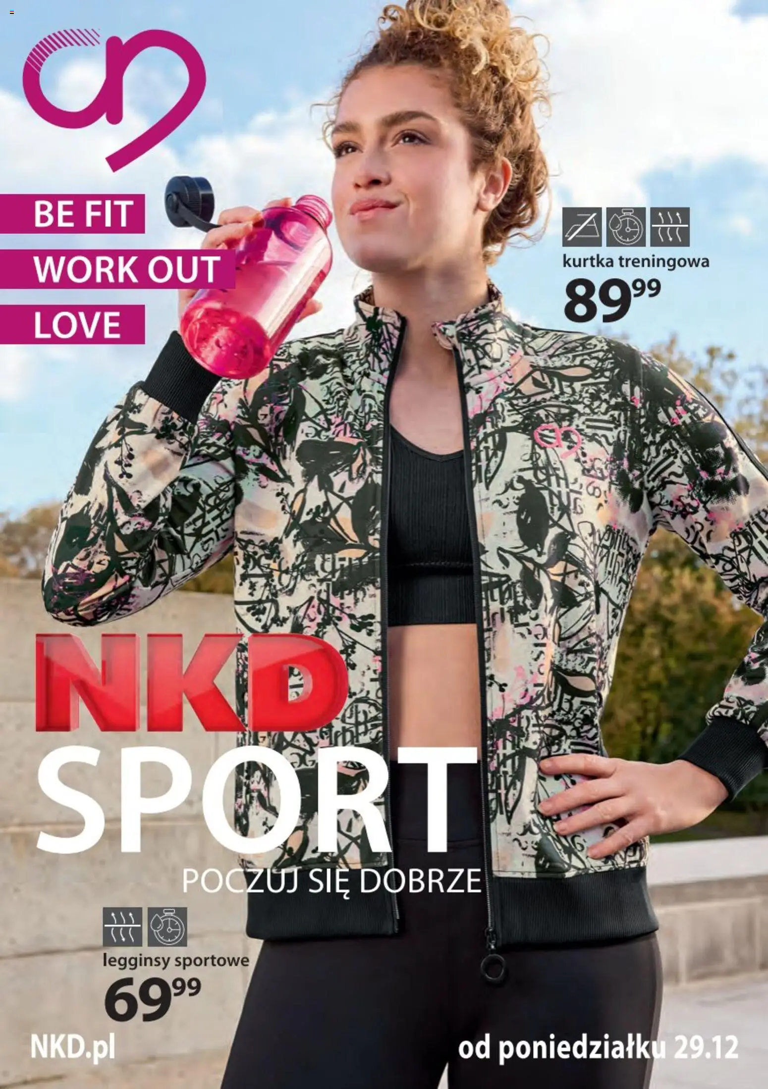 NKD Gazetka od 29.12.2025 | Strona: 1 | Produkty: Kurtka, Legginsy