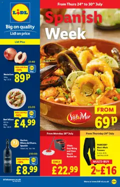 Preview of Lidl - Spanish week valid from 24.07.2025