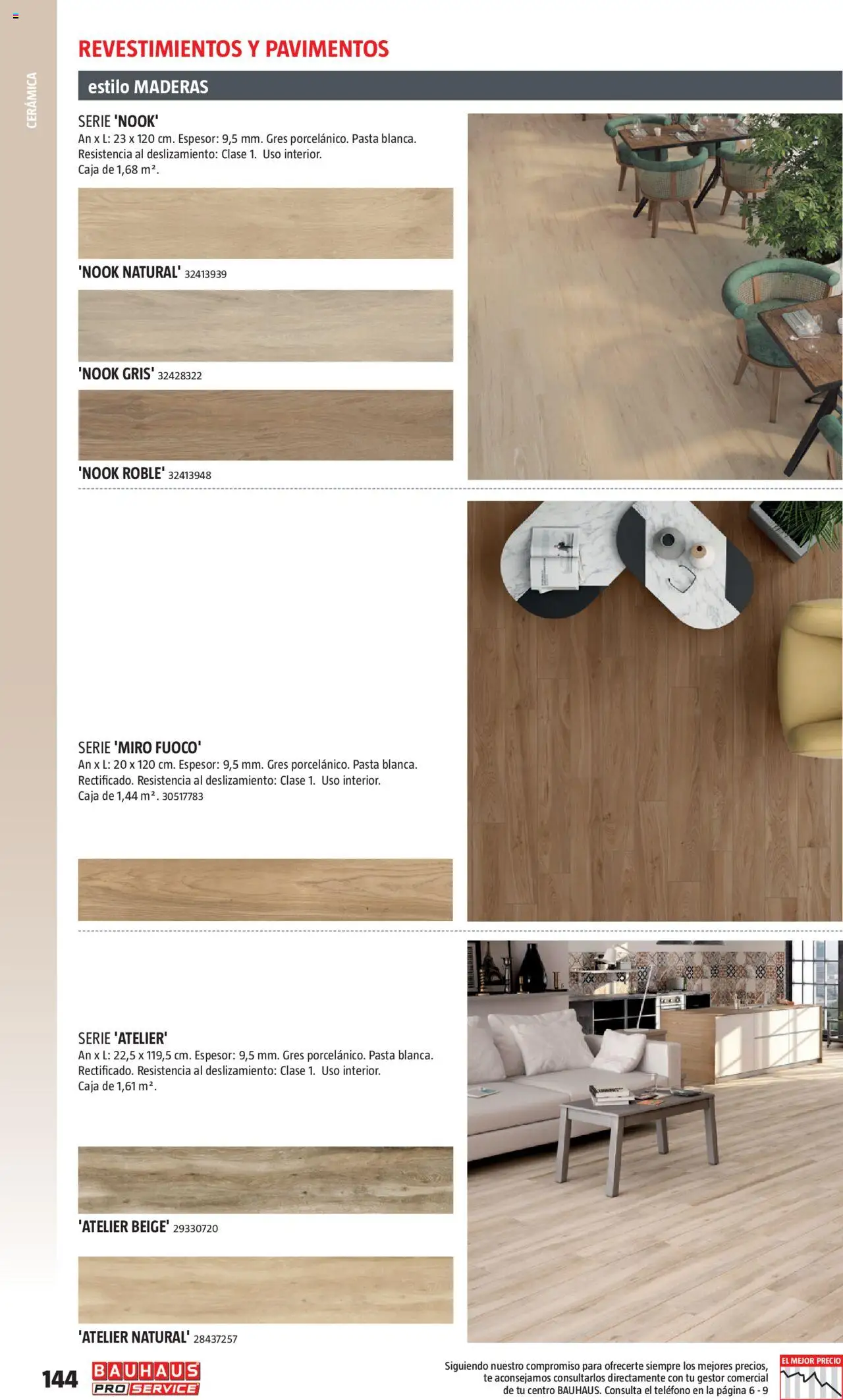 Bauhaus - ProService  │ válido desde el 24.02.2025 | Página: 144 | Productos: Pasta, Té, Teléfono, Caja