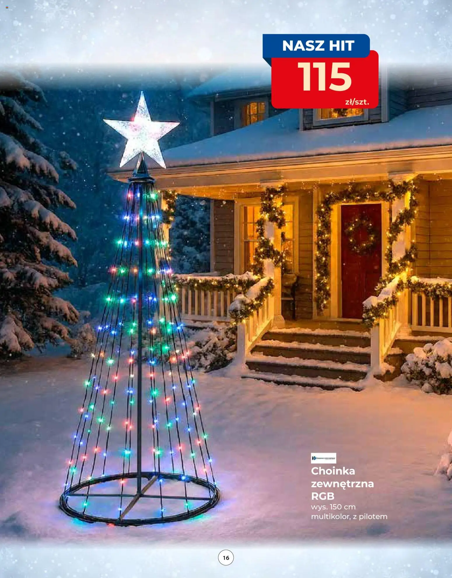 Mrówka Gazetka od 04.12.2025 | Strona: 16 | Produkty: Choinka
