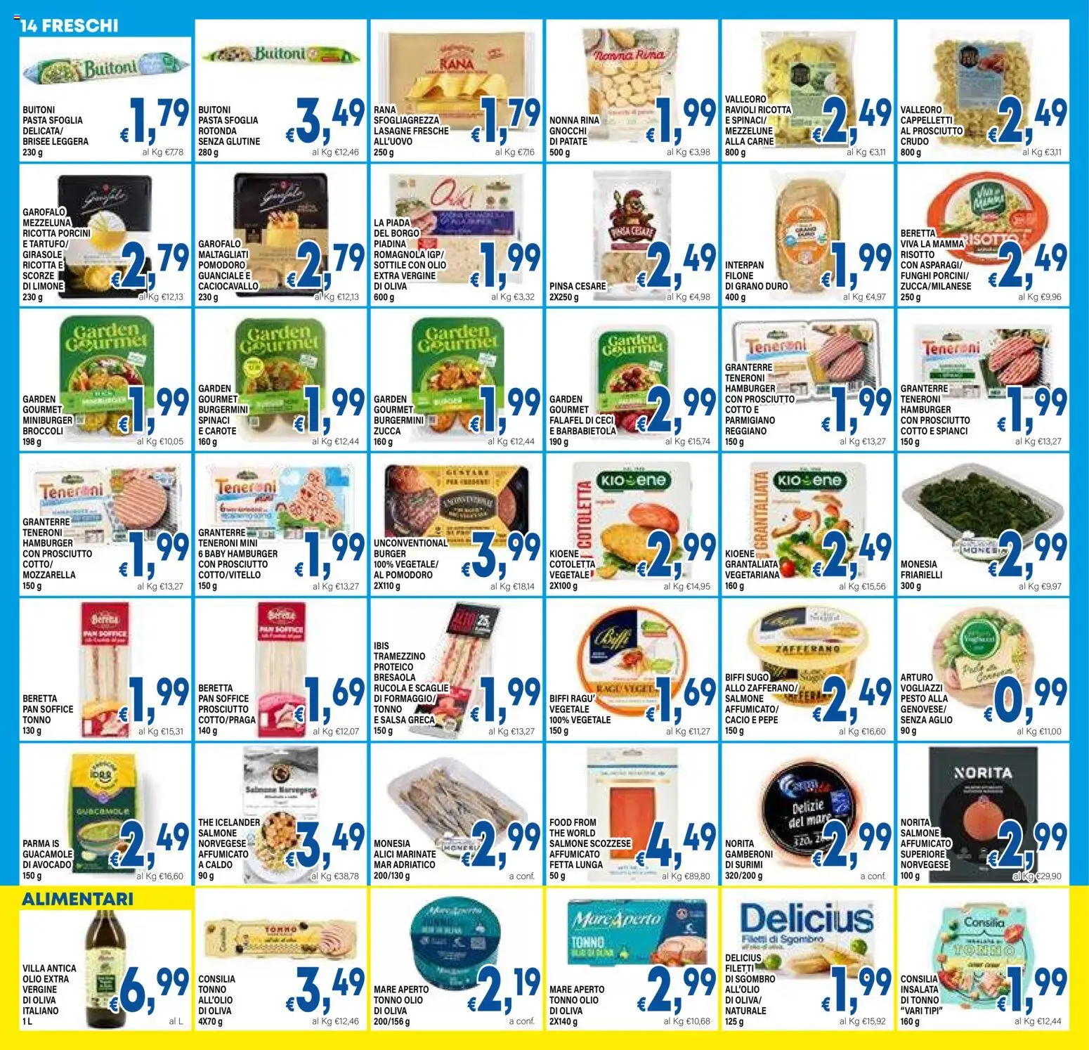Volantino DEM del 17.04.2026 | Pagina: 14 | Prodotti: Patate, Aglio, The, Gnocchi