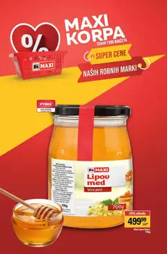 Maxi katalog - pregled Maxi kataloga - važi od 26.03.2026 | Strana: 10 | Proizvode: Korpa, Med