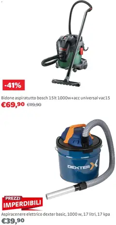 Anteprima del volantino Volantino Brico Center	 valido a partire dal 04.12.2025 | Pagina: 17 | Prodotti: Aspiracenere