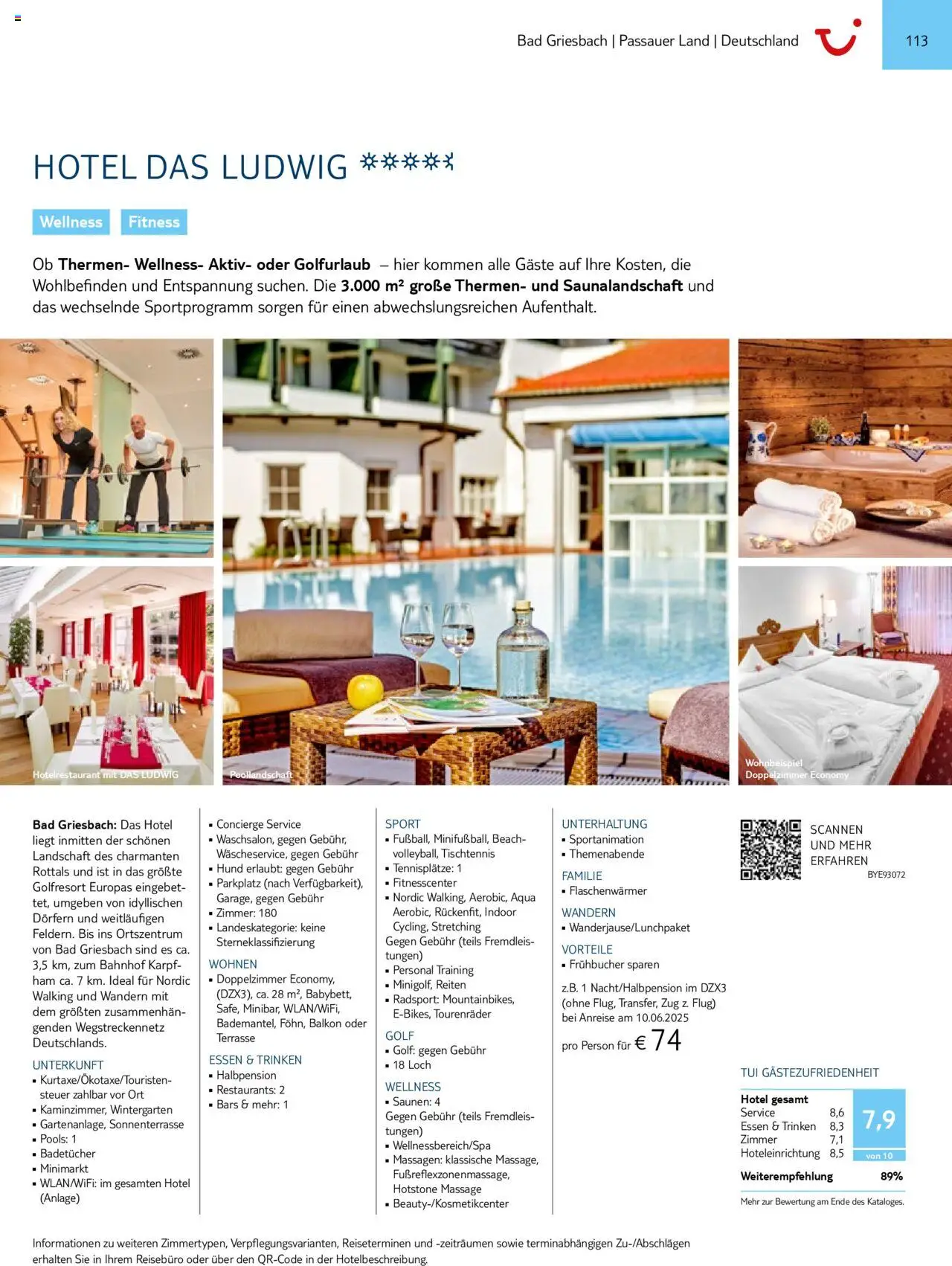Aida - Urlaub mit eigener Anreise 2025/26 – gültig ab 01.11.2024 | Seite: 113 | Produkte: Bad, Walking