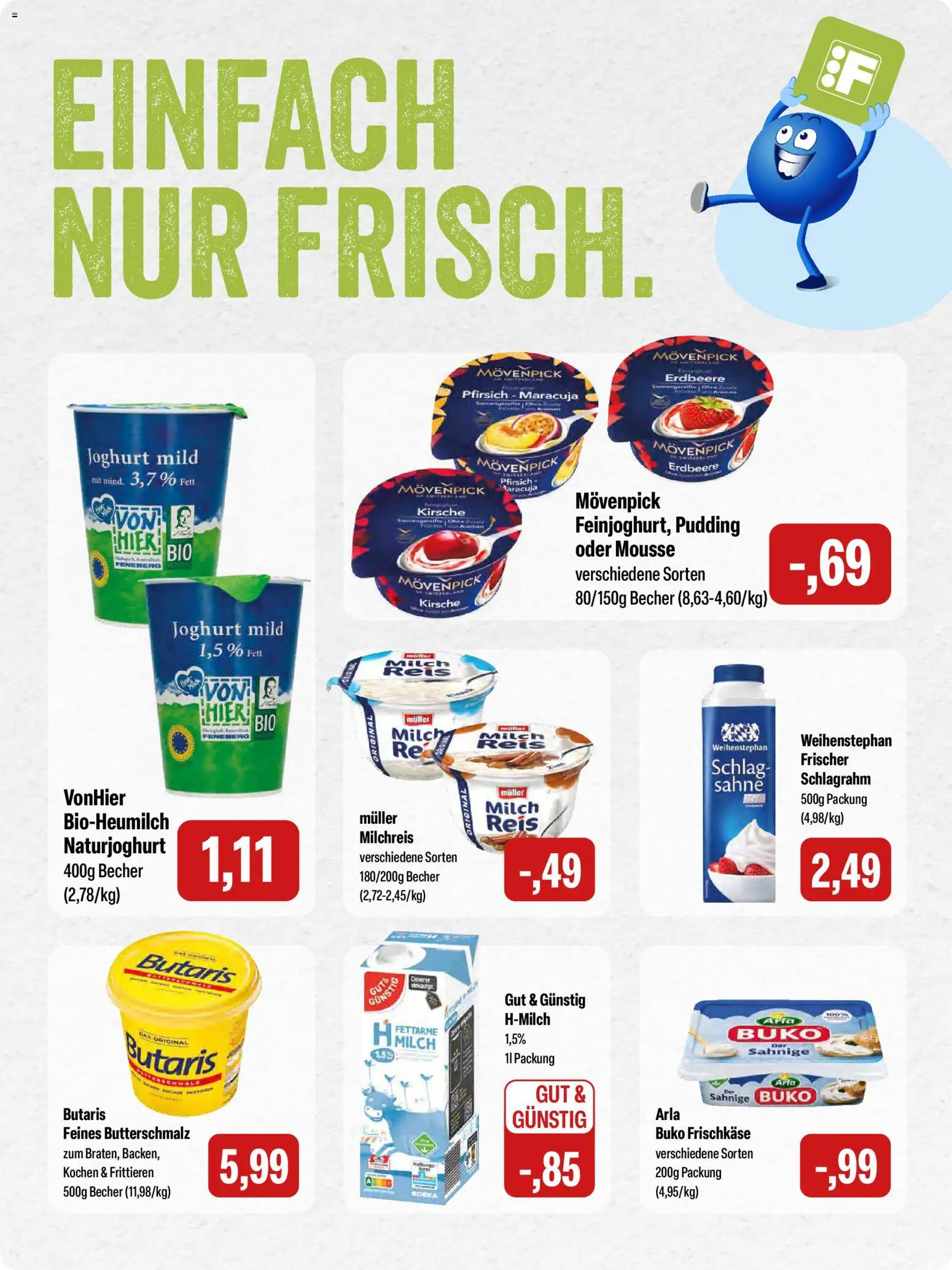 Feneberg Angebote – gültig ab 29.01.2026 | Seite: 6 | Produkte: Butterschmalz, Pudding, Pfirsich, Reis