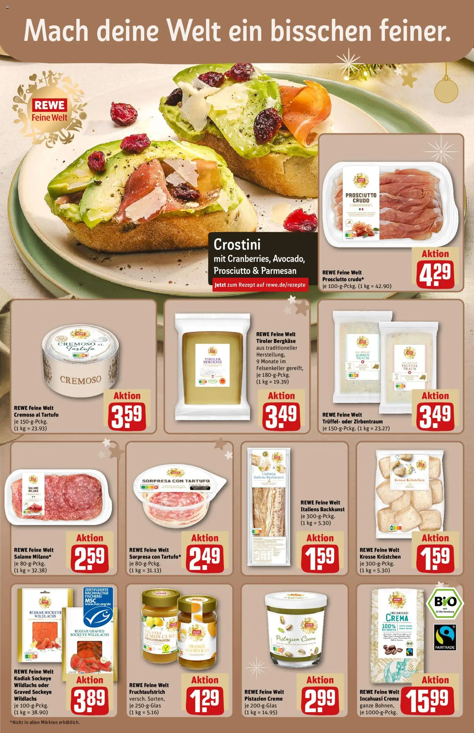 Rewe ihr Kaufpark Prospekt 	 – gültig ab 08.12.2025 | Seite: 24 | Produkte: Pistazien, Creme