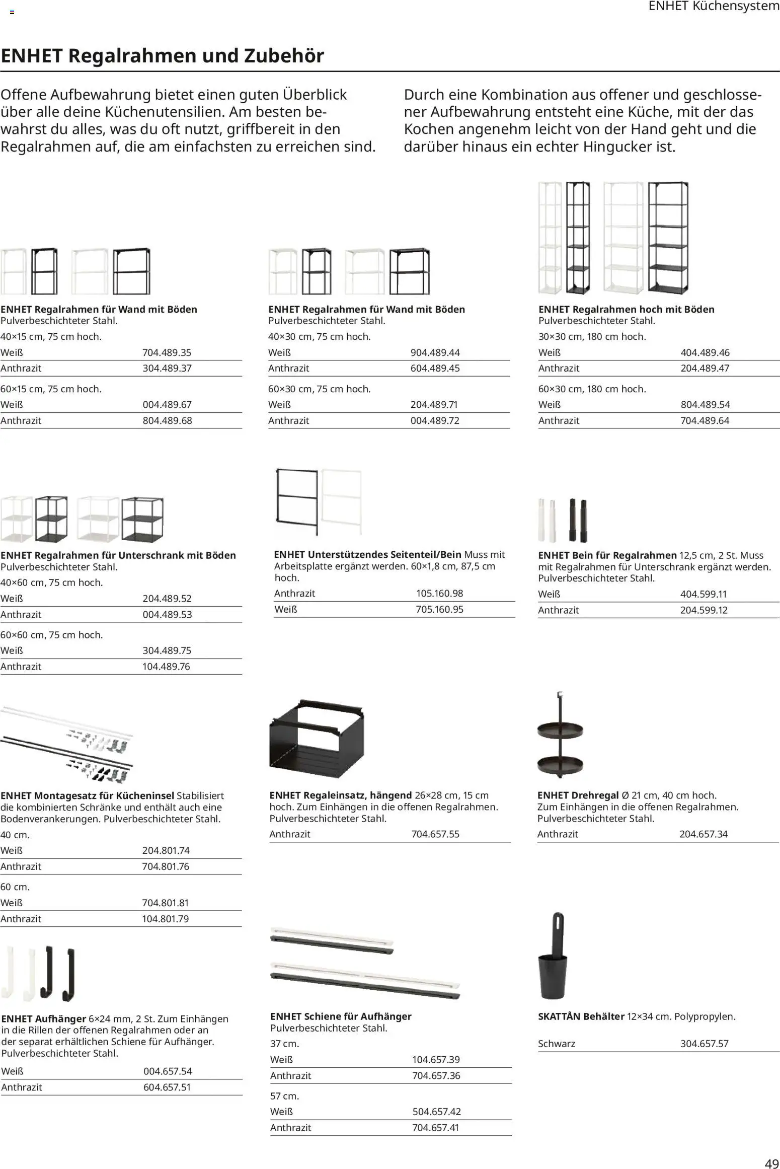 Ikea Küchen – gültig ab 30.09.2025 | Seite: 49 | Produkte: Unterschrank