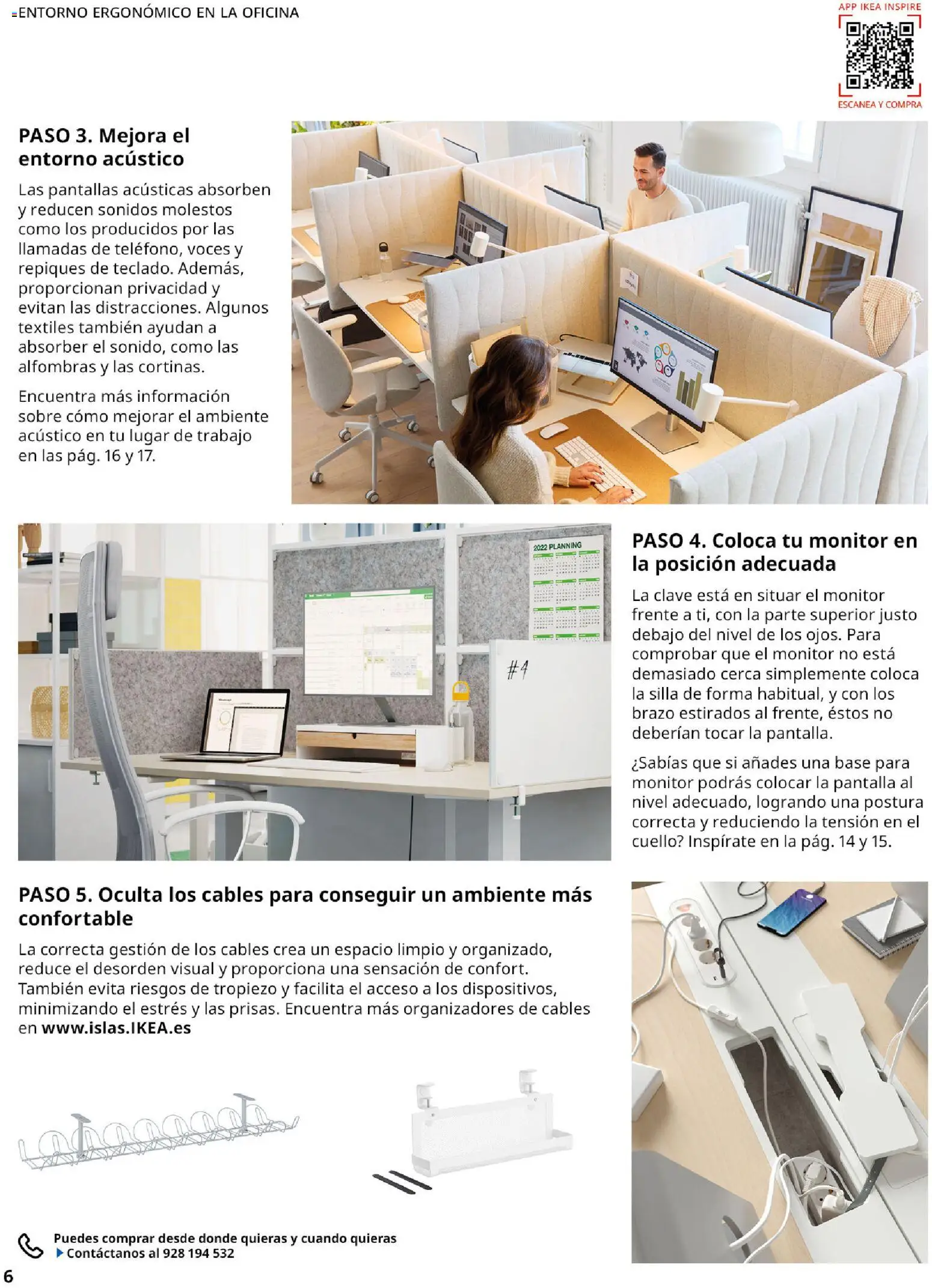 Catálogo IKEA Oficina profesional │ válido desde el 02.12.2025 | Página: 6 | Productos: Monitor, Silla