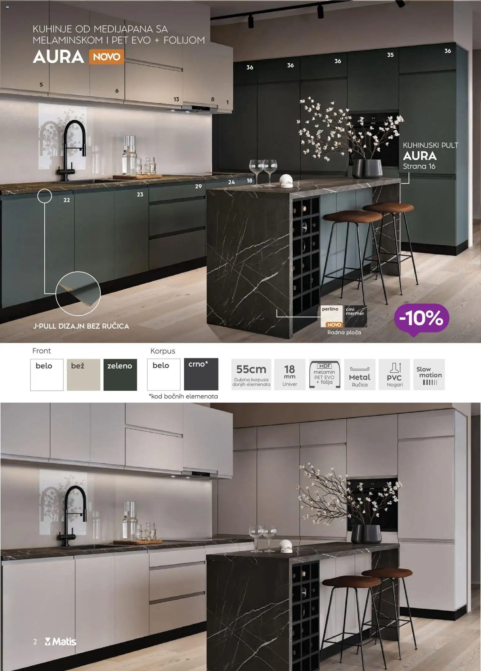 Matis katalog - važi od 01.11.2025 | Strana: 2 | Proizvode: Kuhinja, Radna ploča