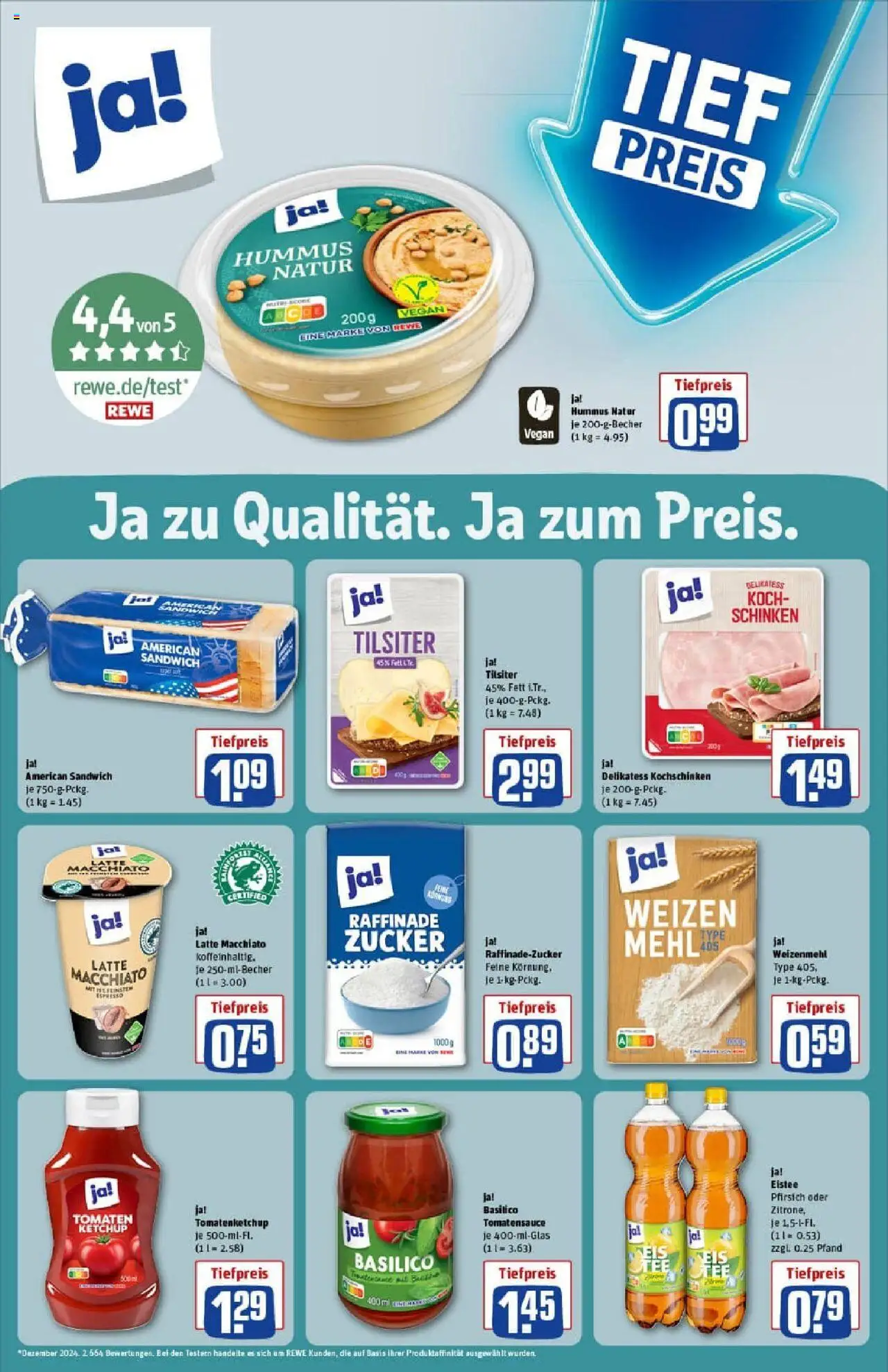 Rewe prospekt Bitburg	 - gültig ab dem 22.06.2025 | Seite: 27 | Produkte: Mehl, Weizenmehl, Pfirsich, Mehl weizenmehl