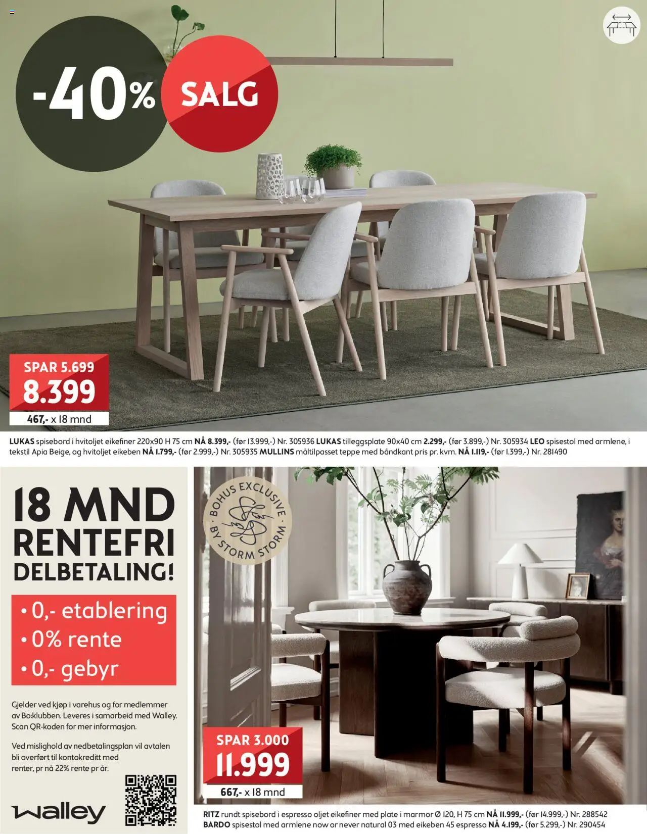  | Side: 20 | Produkter: Plate, Spisebord, Spisestol, Teppe