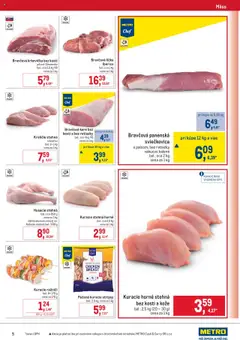 Metro gastronómia │ platný od 16.07.2025 | Strana: 5 | Produkty: Kuracie mäso, Kuracie stehná, Krkovička, Bravčové karé