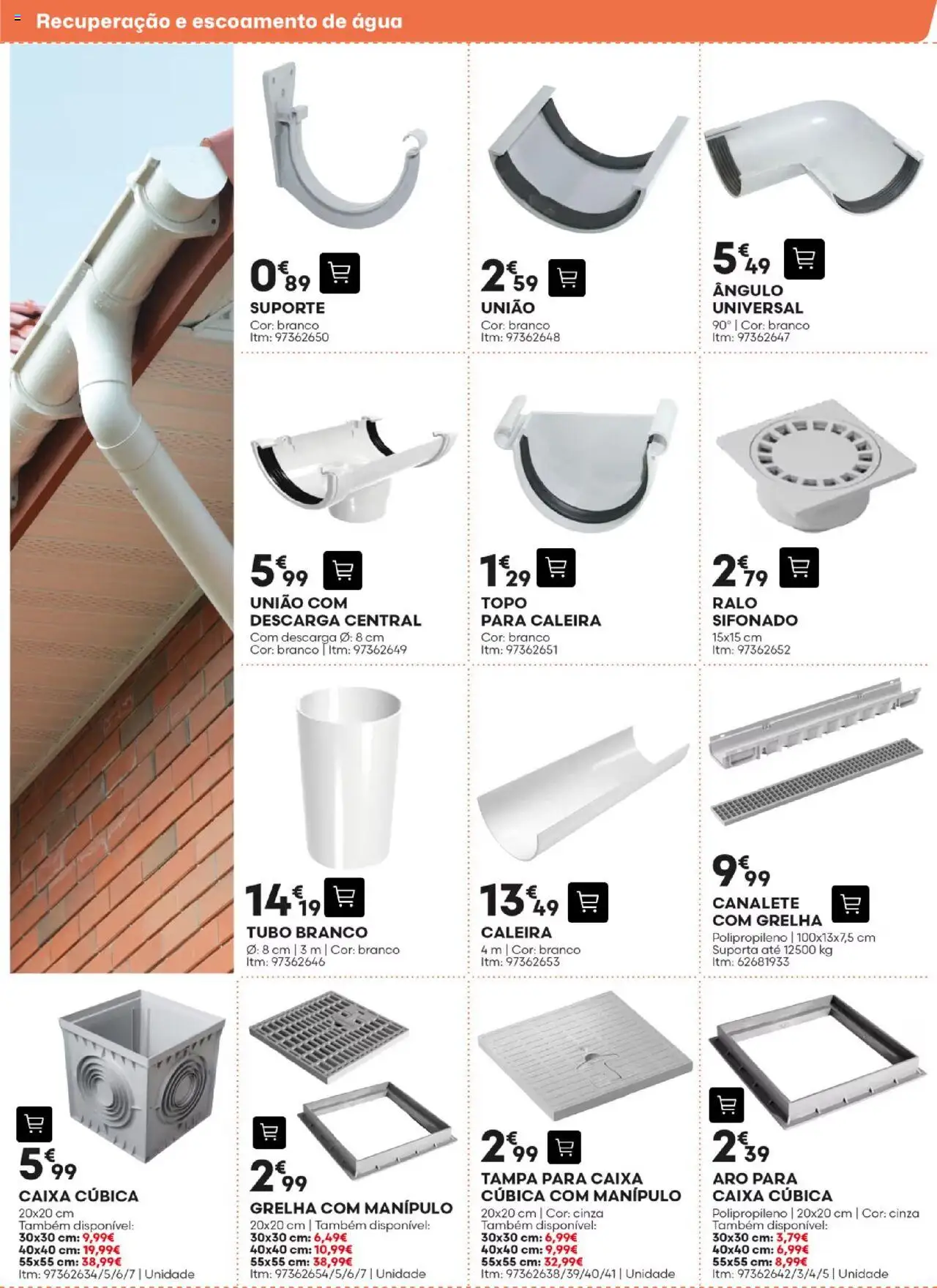 BricoMarché - Catálogo de Construção e Jardim │ válido de 17.07.2025 | Página: 17 | Produtos: Agua, Caixa