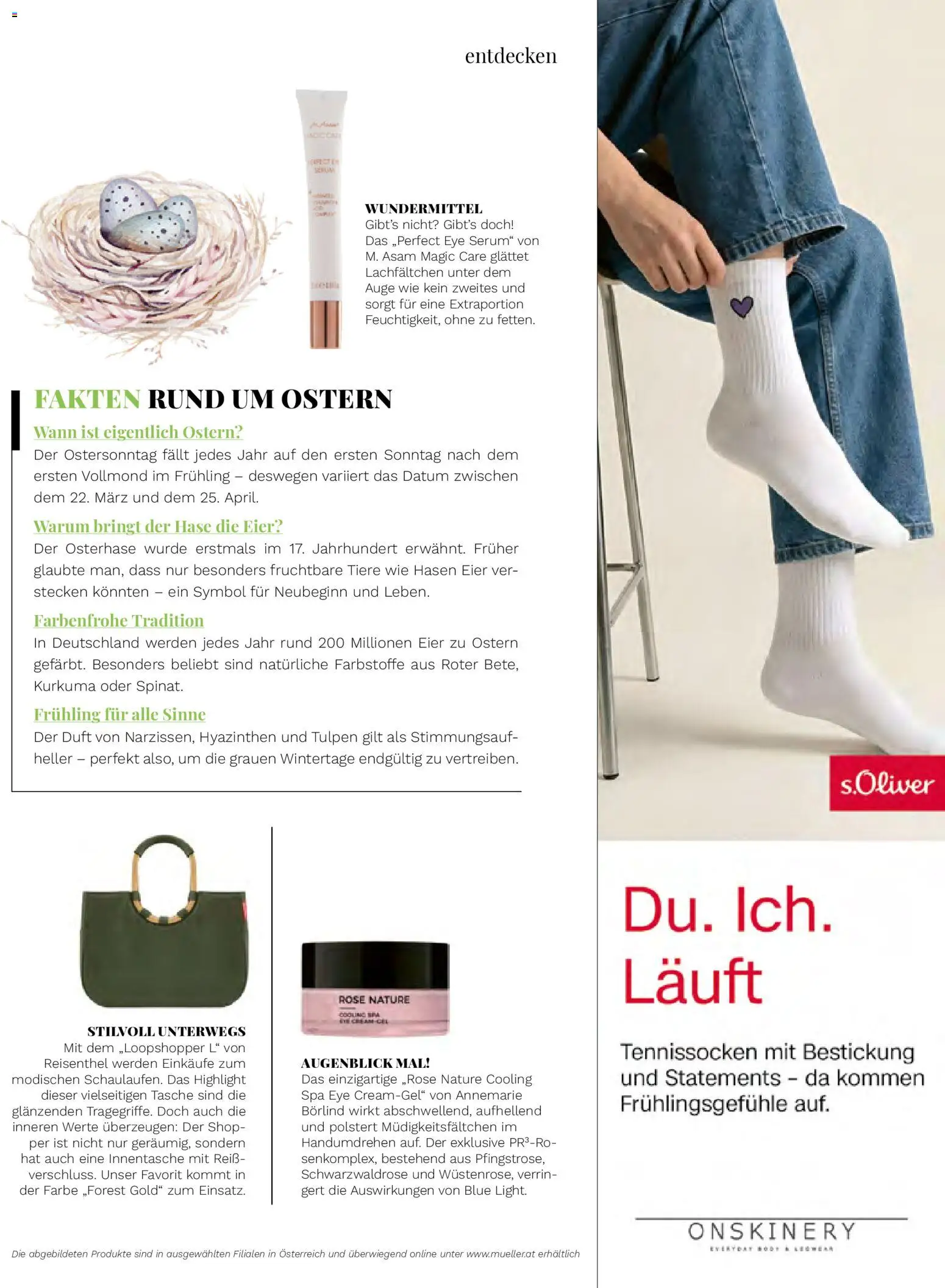 Müller Magazine Lifestyle 2/26 gültig ab 01.03.2026 | Seite: 47 | Produkte: Tasche, Duft, Eier