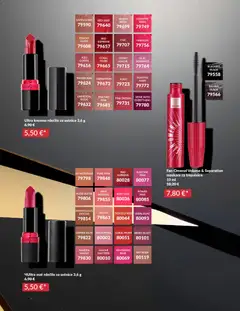 Avon katalog akcije – veljaven od 01.11.2025 | Stran: 12 | Izdelki: Maskara, Rdecilo za ustnice