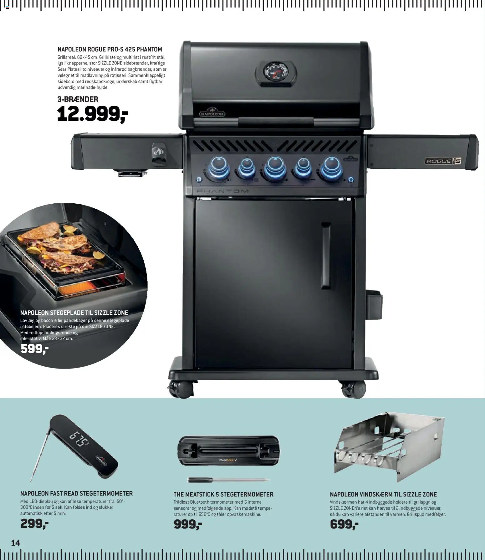 XL-BYG tilbudsavis – gyldig fra 27.03.2026 | Side: 14 | Produkter: Is, Bacon, Termometer, Søm