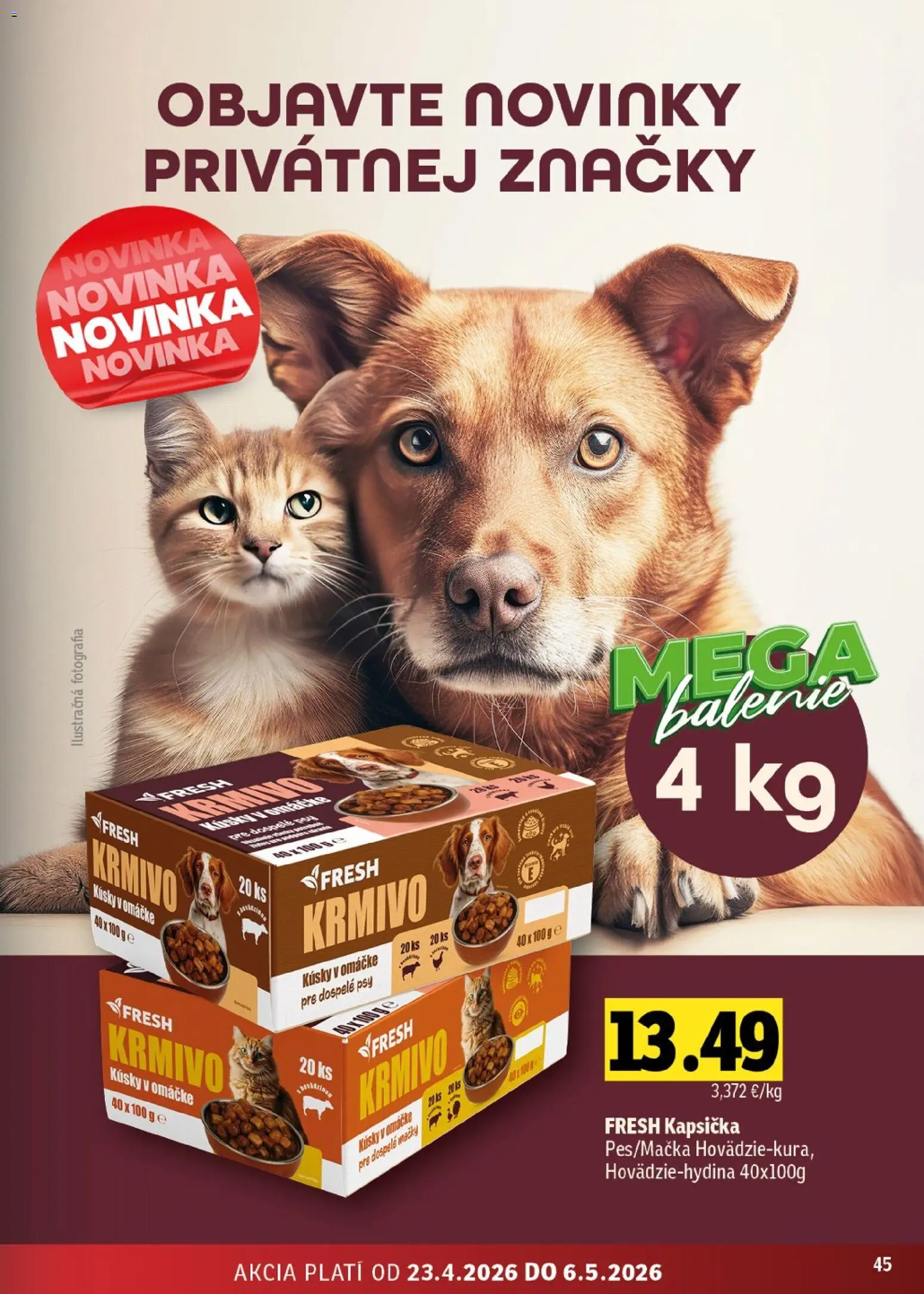 Nové Fresh akcie – leták je platný od 23.04.2026 | Strana: 45