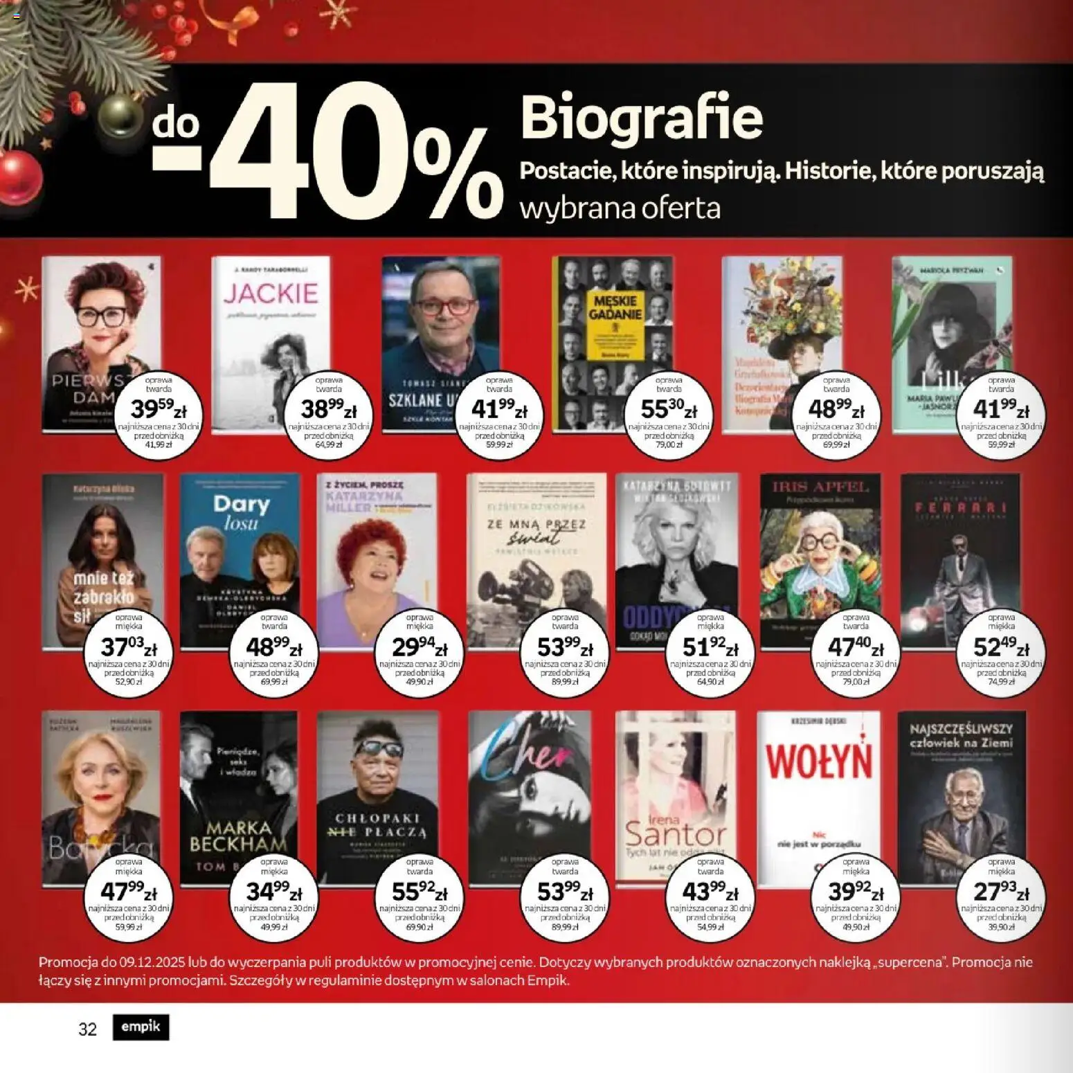 Empik promocje - Xmas Ksiazki od 26.11.2025 | Strona: 32
