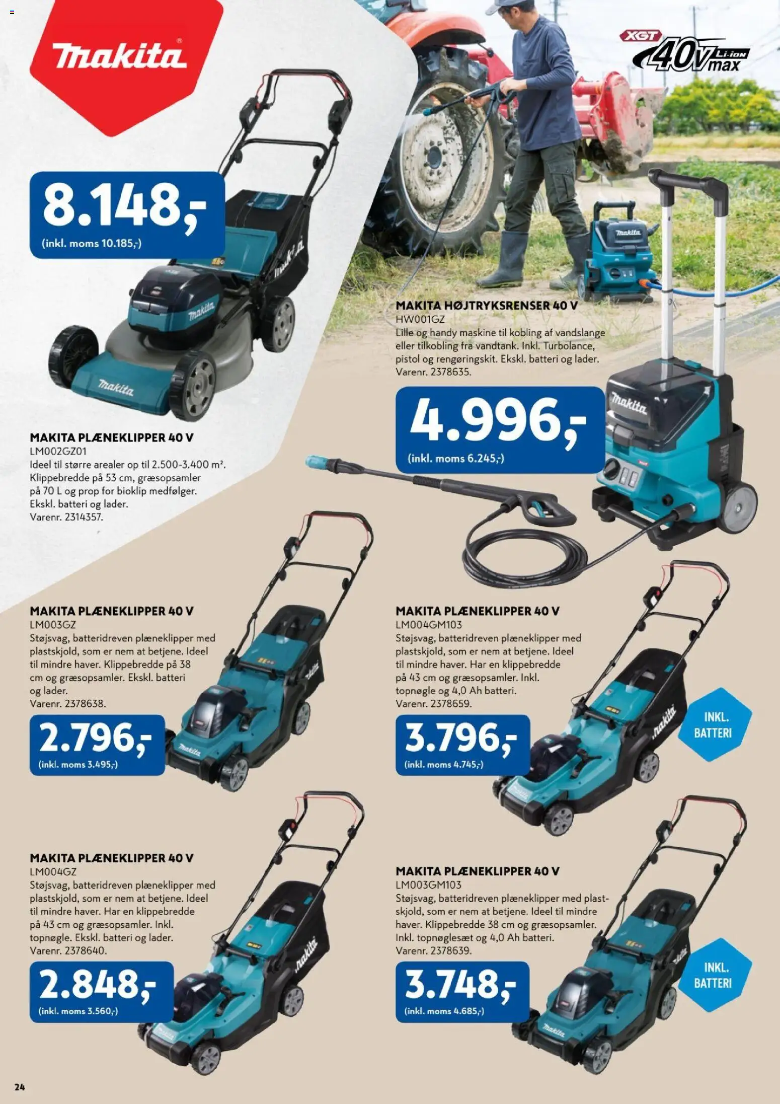 Davidsen tilbudsavis – gyldig fra 23.03.2026 | Side: 24 | Produkter: Søm, Batteri