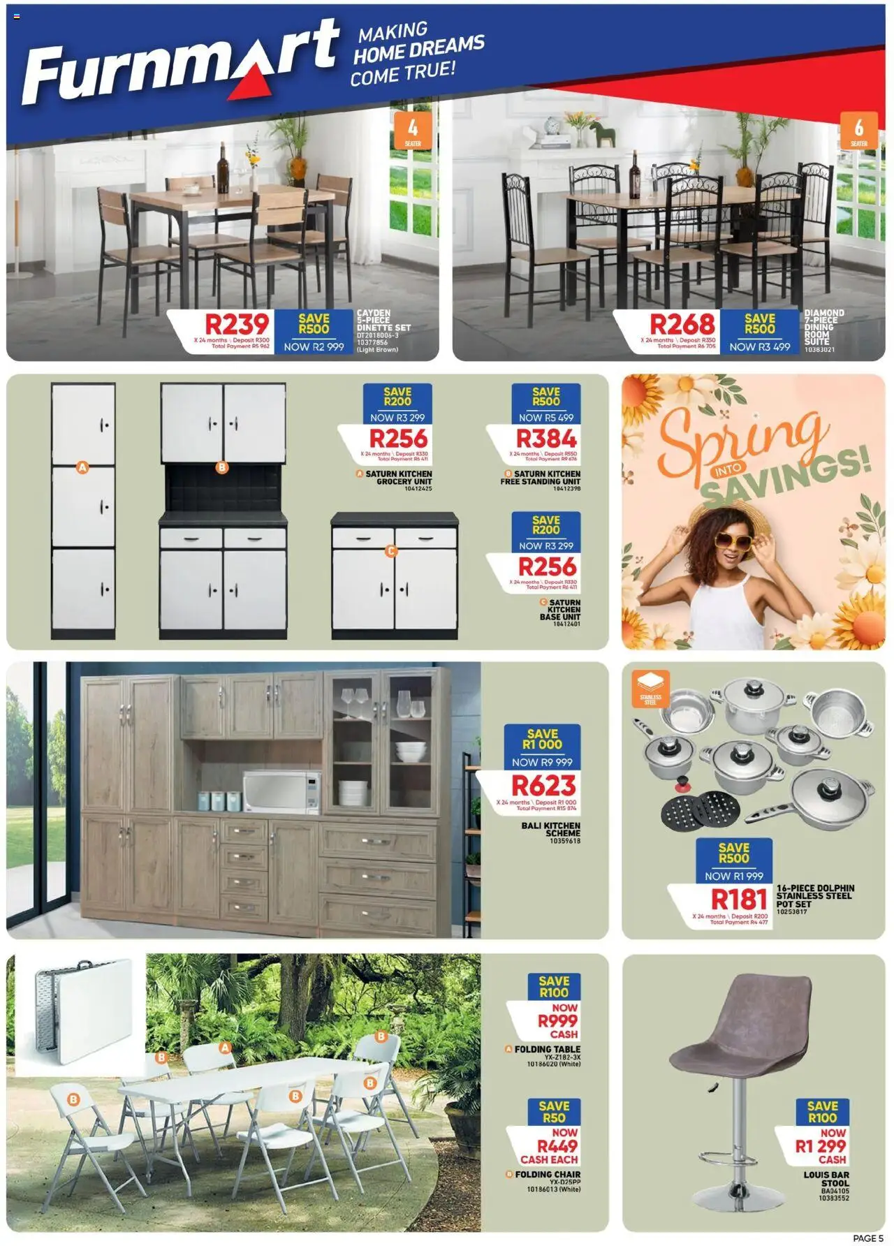 New Furnmart catalogue – valid from 15.09.2025 | Page: 5 | Products: Stool, Seater, Table, Chair