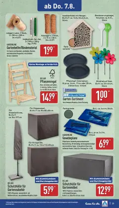 Aldi Prospekt 	 - gültig ab dem 04.08.2025 | Seite: 25 | Produkte: Belavi, Gartenmöbel