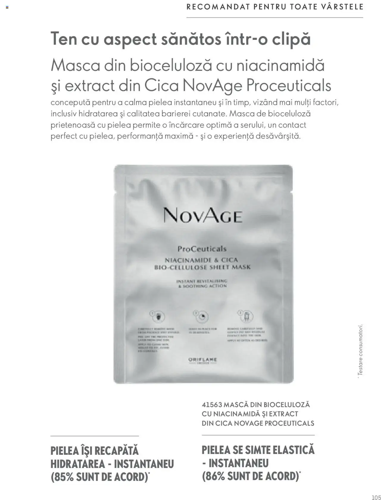 Oriflame catalog - Ghidul NOVAGE+ – valabil de la 01.03.2023 | Pagină: 105