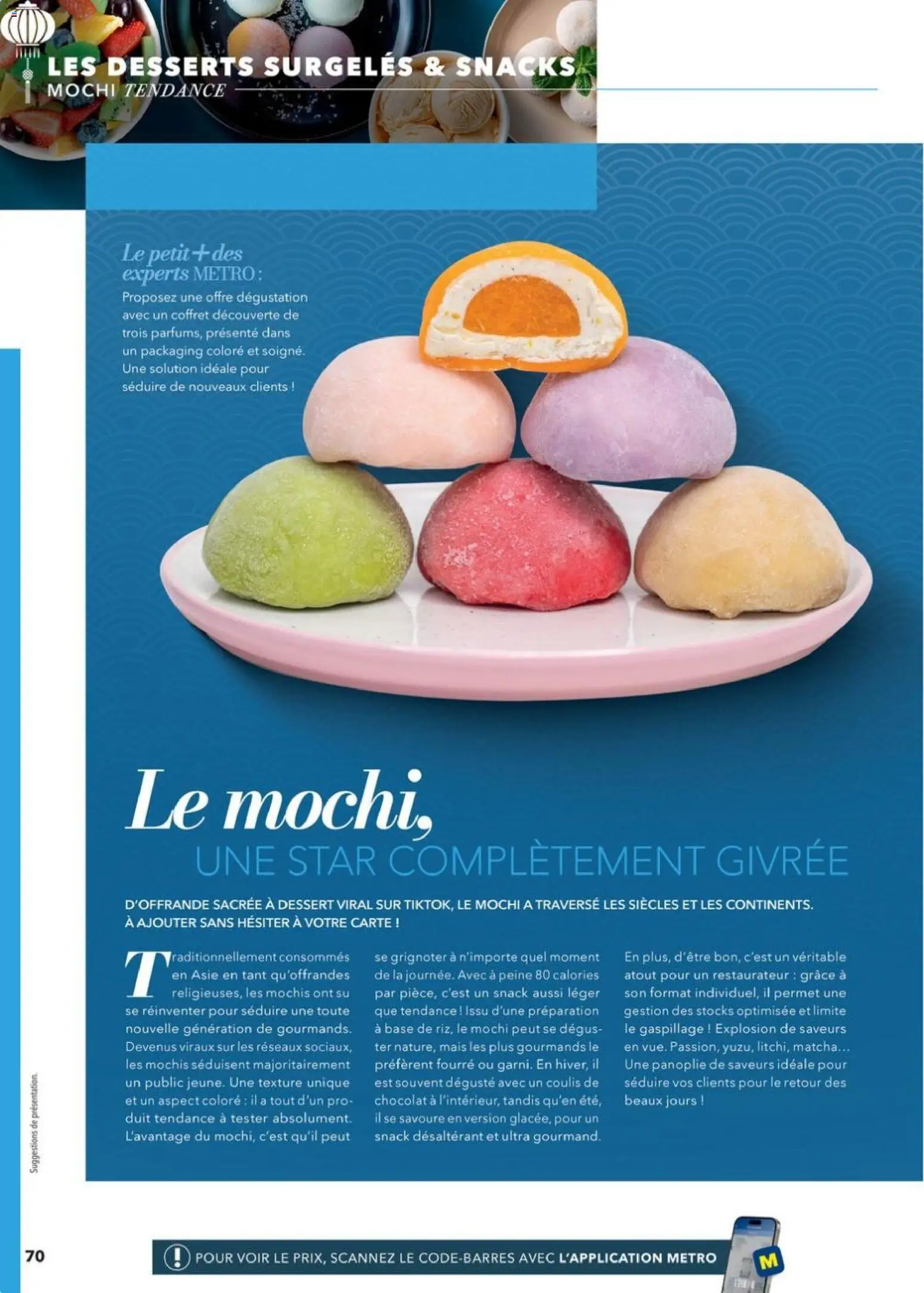 {H1} | Page: 70 | Produits: Matcha, Base, Mais, Mochis