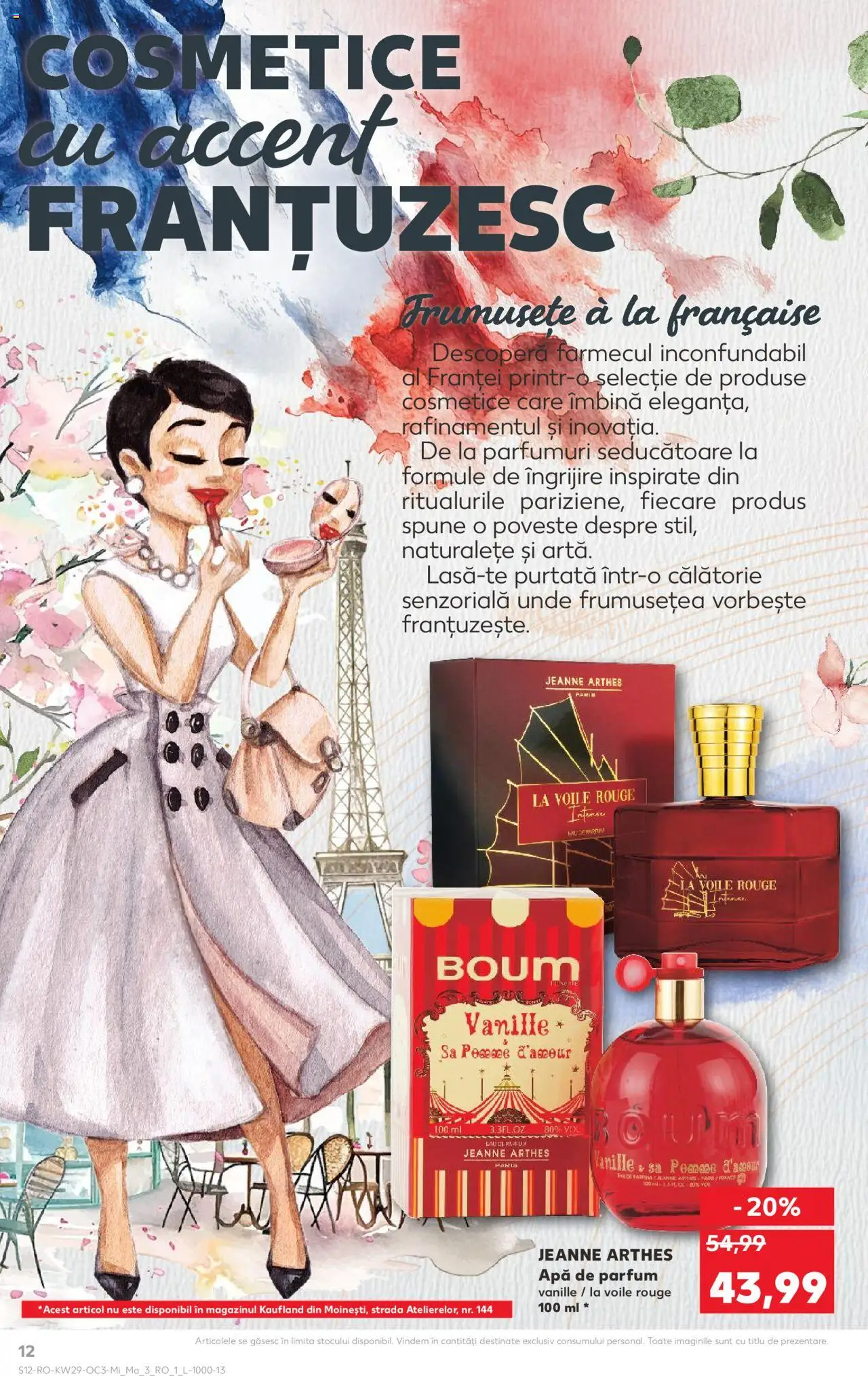 Catalog Kaufland - Savoarea Franței – valabil de la 16.07.2025 | Pagină: 12 | Produse: Apă de parfum, Parfum, Apă
