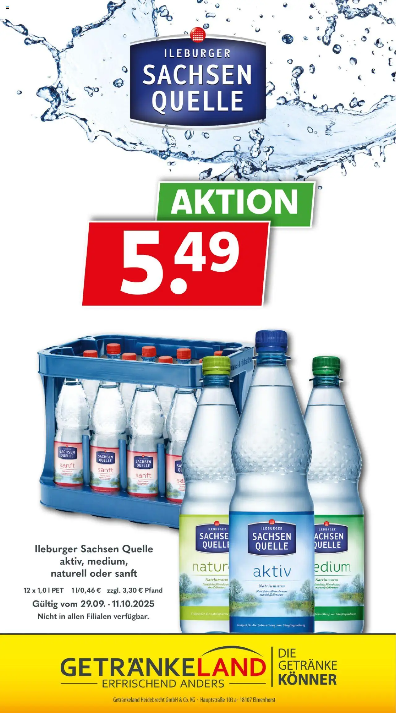 Getränkeland Prospekt 	 – gültig ab 29.09.2025 | Seite: 12