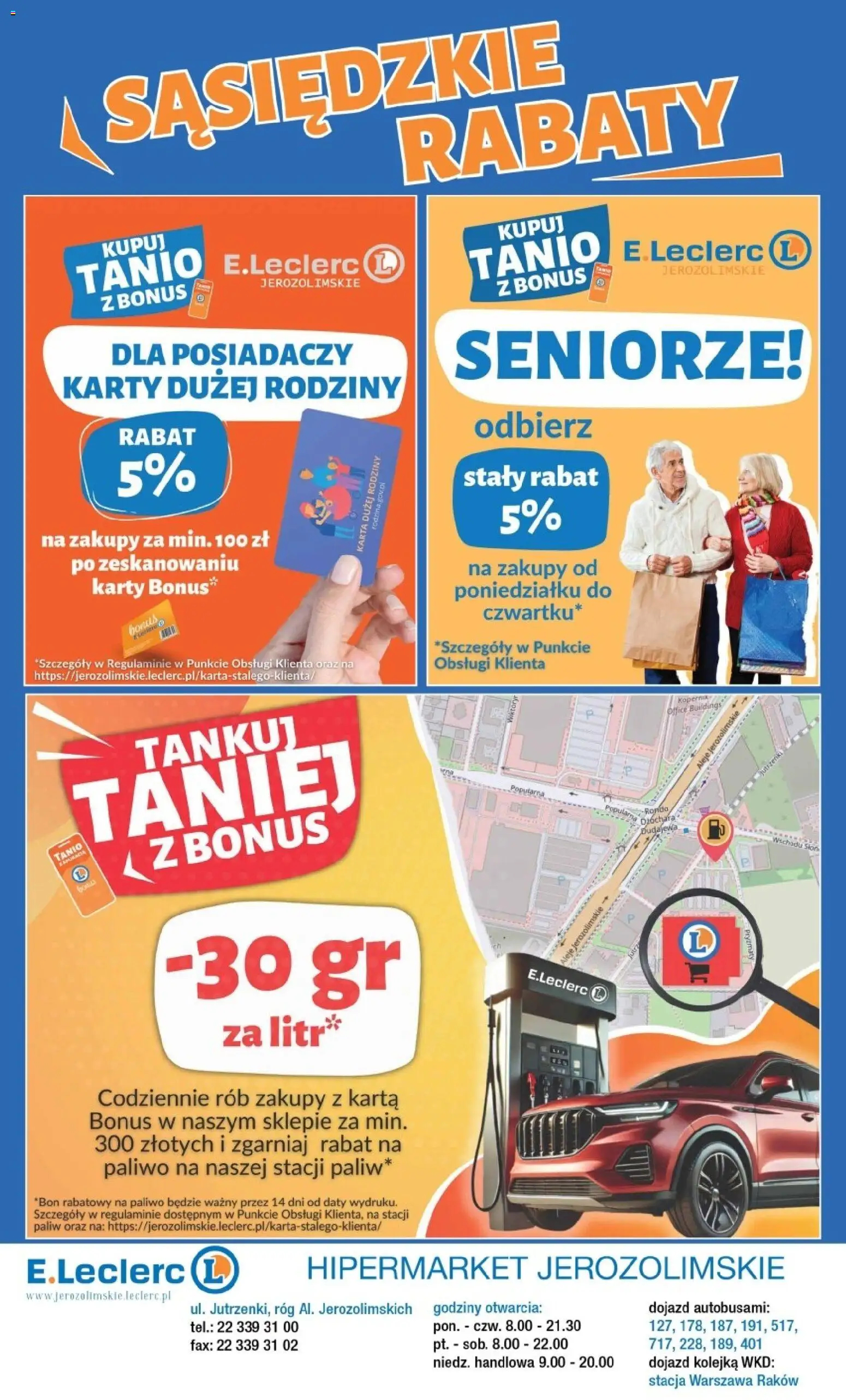 E.Leclerc Gazetka - Warszawa Jerozolimskie od 09.12.2025 | Strona: 4 | Produkty: Karta