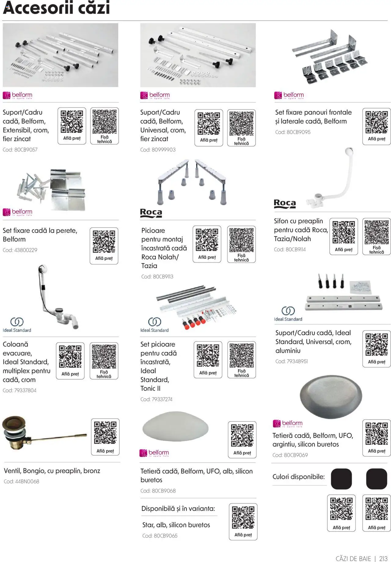 Catalog Romstal – valabil de la 25.11.2024 | Pagină: 213 | Produse: Cadă, Apple
