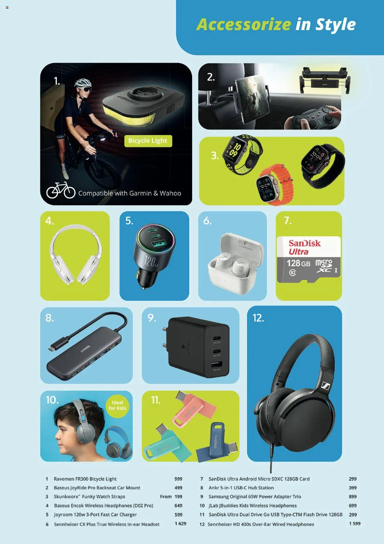 Cellucity Specials │ valid from 08.08.2025 | Page: 39 | Products: Car charger, Headphones, Adapter, USB