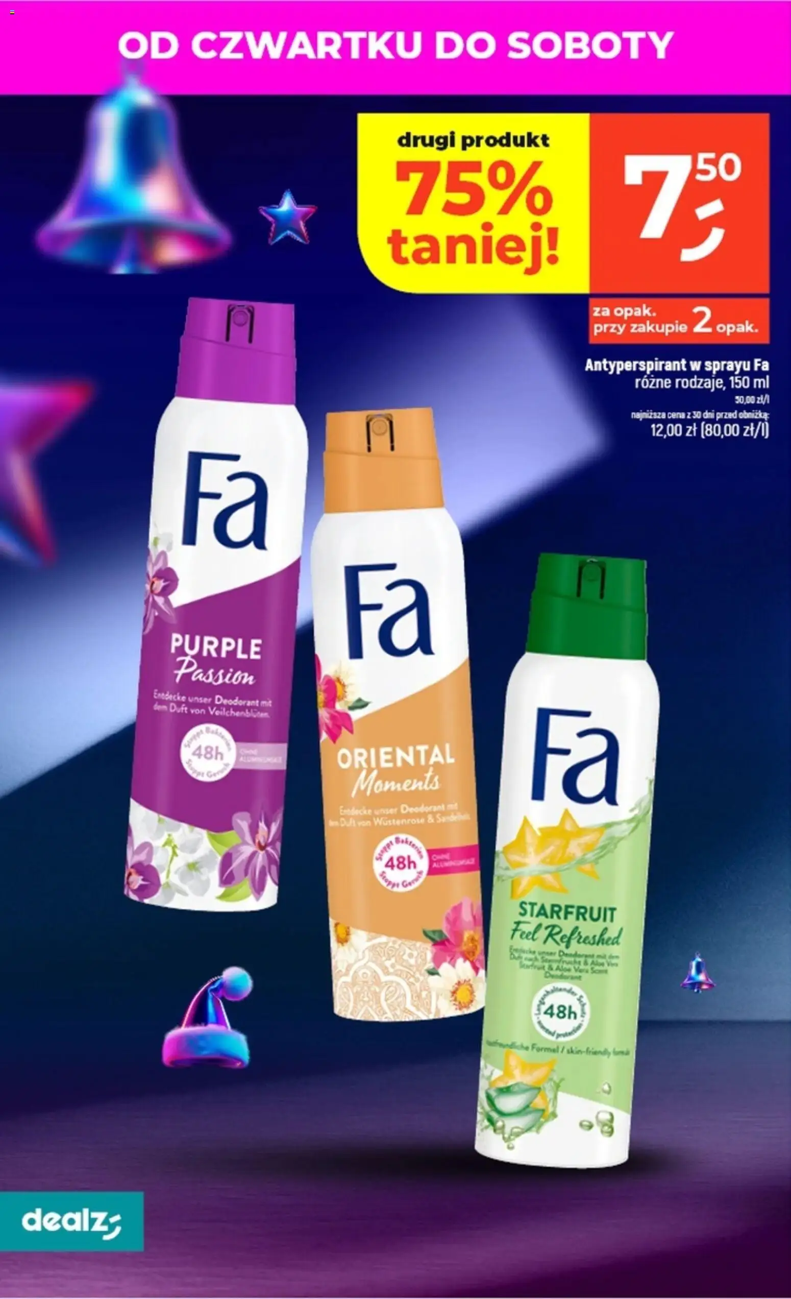 Dealz Gazetka od 06.11.2025 | Strona: 8 | Produkty: Antyperspirant