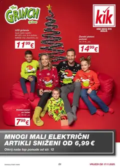 Black Friday Kik - Pregled kataloga iz trgovine Kik, vrijedi od 16.11.2025