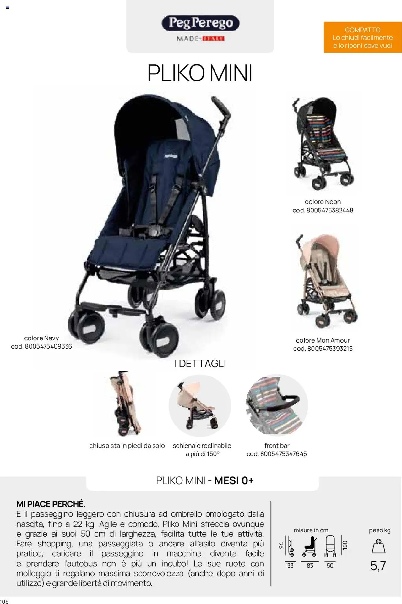 Volantino Prenatal del 01.01.2025 | Pagina: 27 | Prodotti: Ombrello, Passeggino