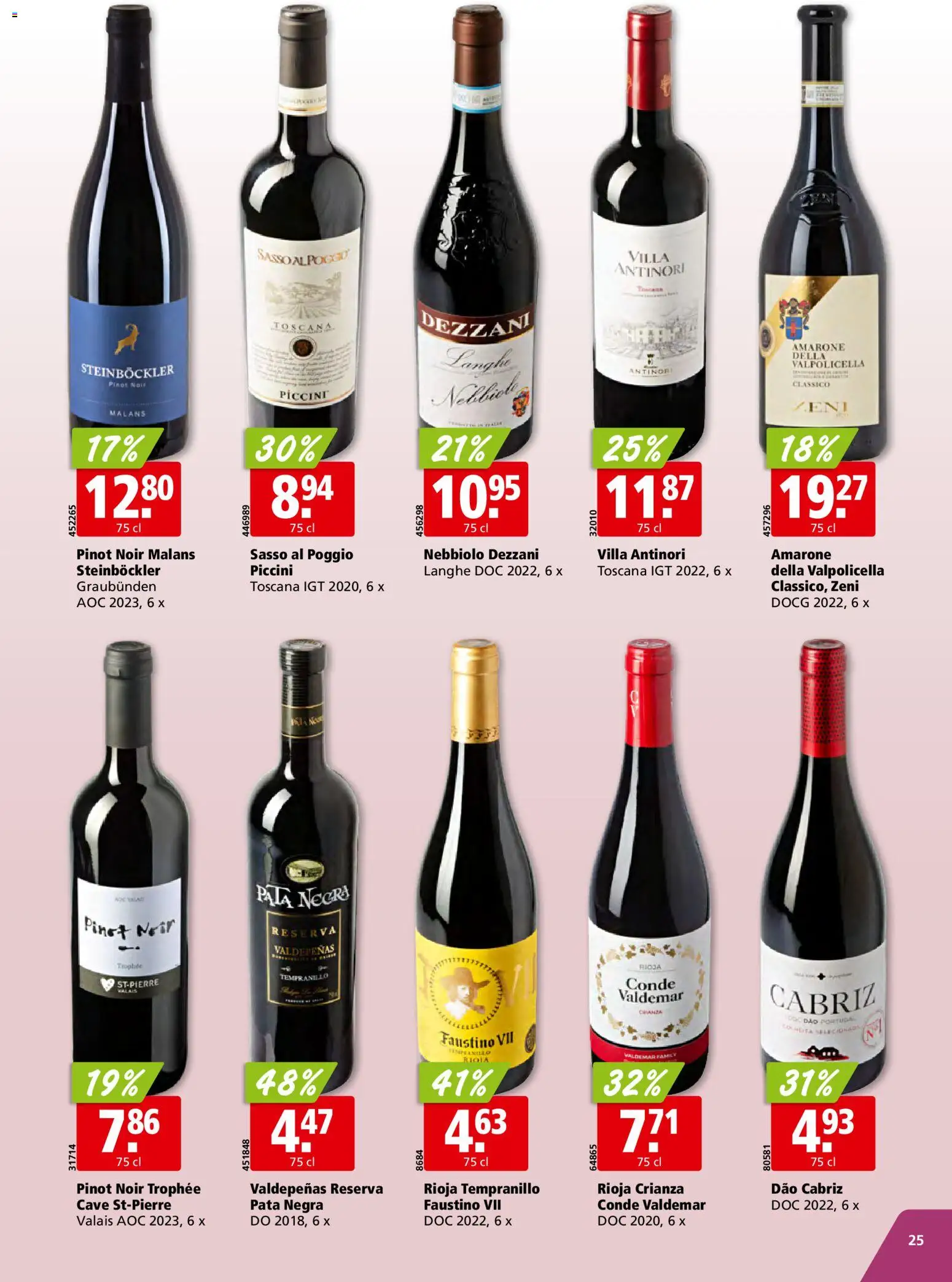 Aligro Aktionen Schlieren, Gossau SG, Frauenfeld, Rapperswil-Jona, Sargans, Bern, Brüttisellen, Pratteln, Emmen, Spreitenbach – gültig ab 17.11.2025 | Seite: 25