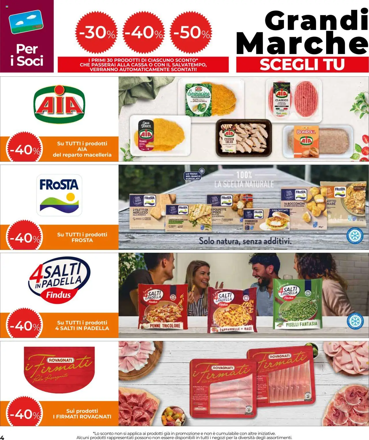 Volantino COOP del 11.09.2025 | Pagina: 4 | Prodotti: Merluzzo, Prosciutto, Padella, Polpette