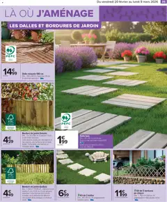 Carrefour - Prévisualisation de Carrefour Jardin valide à partir de 20.02.2026 | Page: 37 | Produits: Clôture, Bordure de jardin