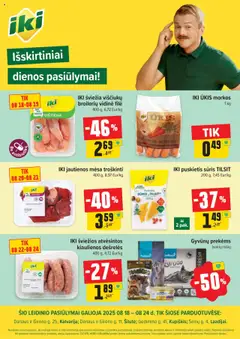 IKI leidinių peržiūra, galiojančių nuo 18.08.2025