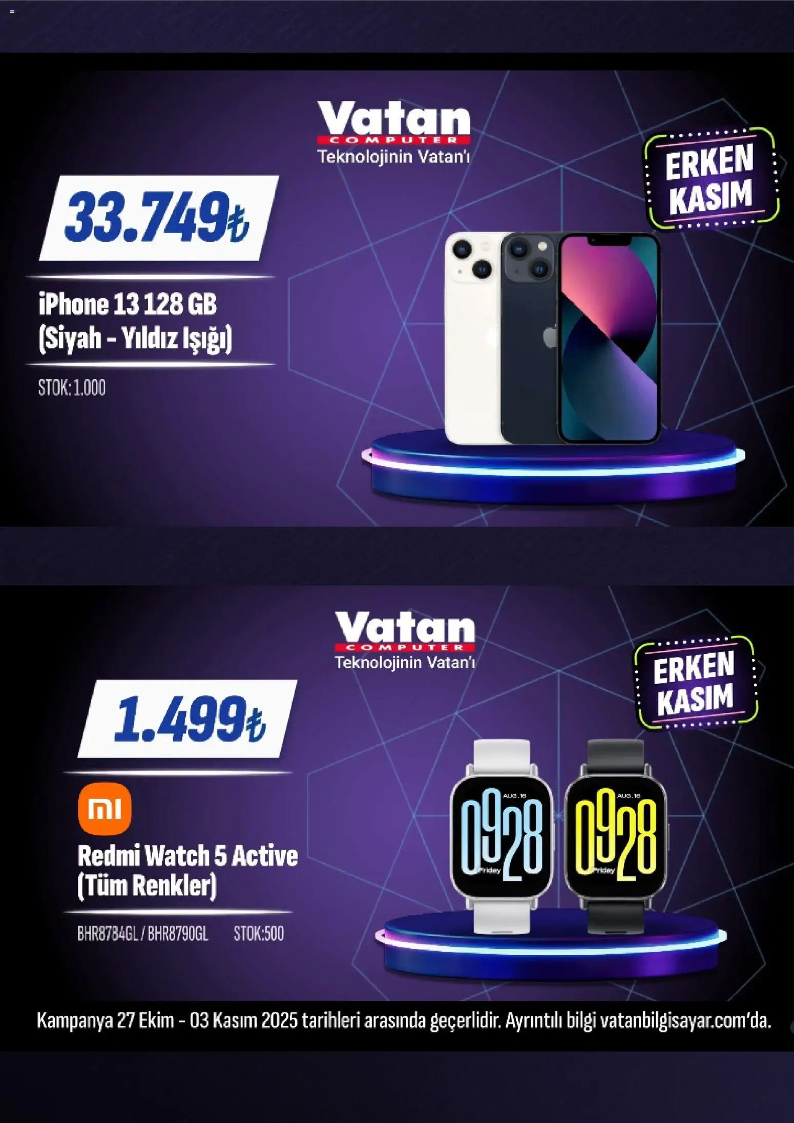 Vatan Bilgisayar İndirim - 27.10.2025 tarihinden itibaren geçerlidir | Sayfa: 3 | Ürünler: Iphone