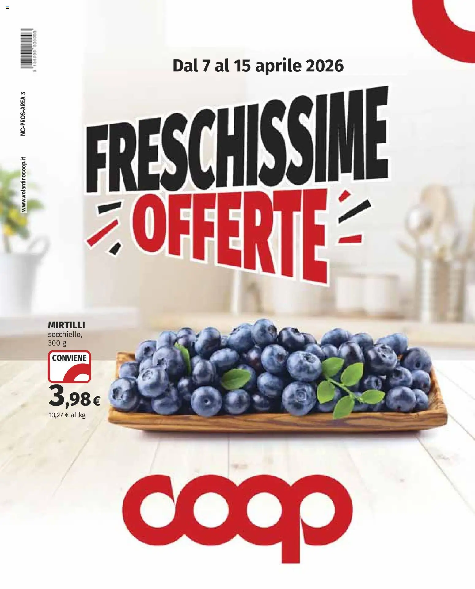 Volantino COOP del 07.04.2026 | Pagina: 1 | Prodotti: Mirtilli