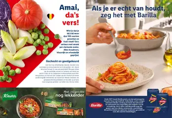 SPAGHETTI N°5, Barilla pasta van durumtarwegries - Voorbeeld van een folder van Lidl, geldig van 03.11.2025 | Pagina: 8 | Producten: Pasta, Fruit, Graham liszt, Kan