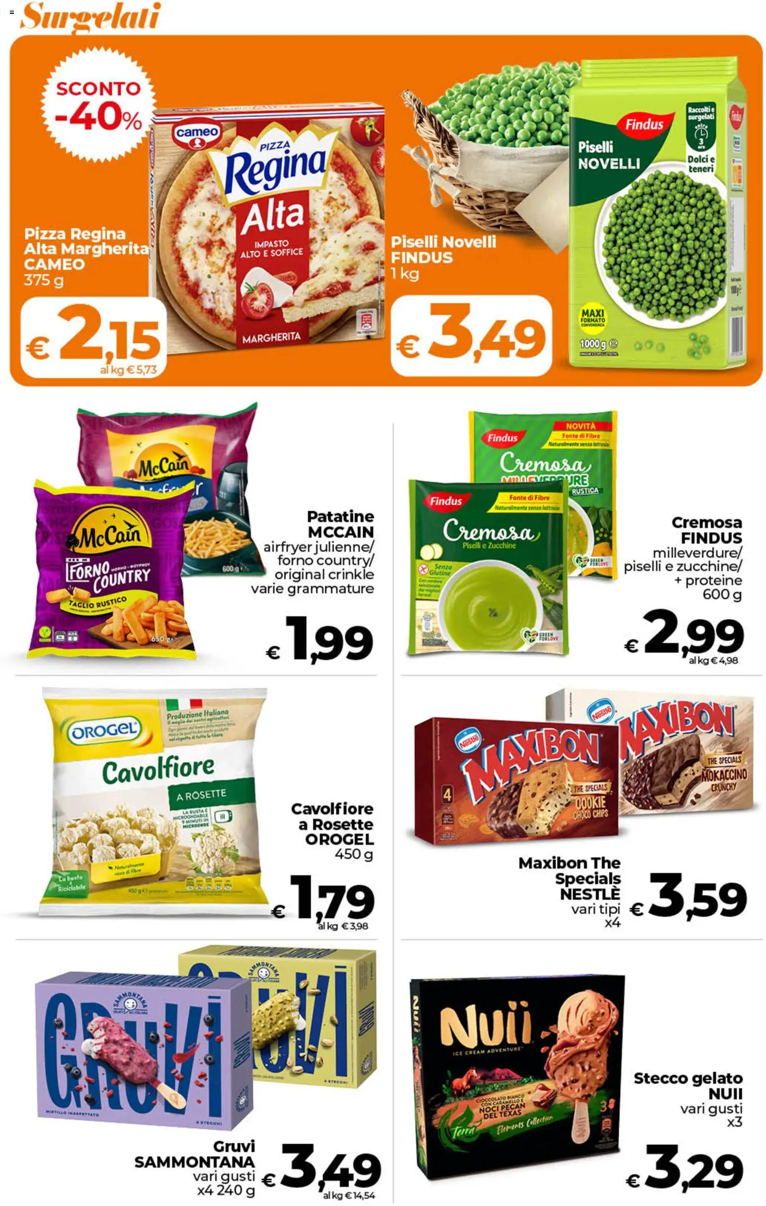 Volantino Ipercoop del 07.04.2026 | Pagina: 20 | Prodotti: Microonde, Pizza, Gelato, Terra