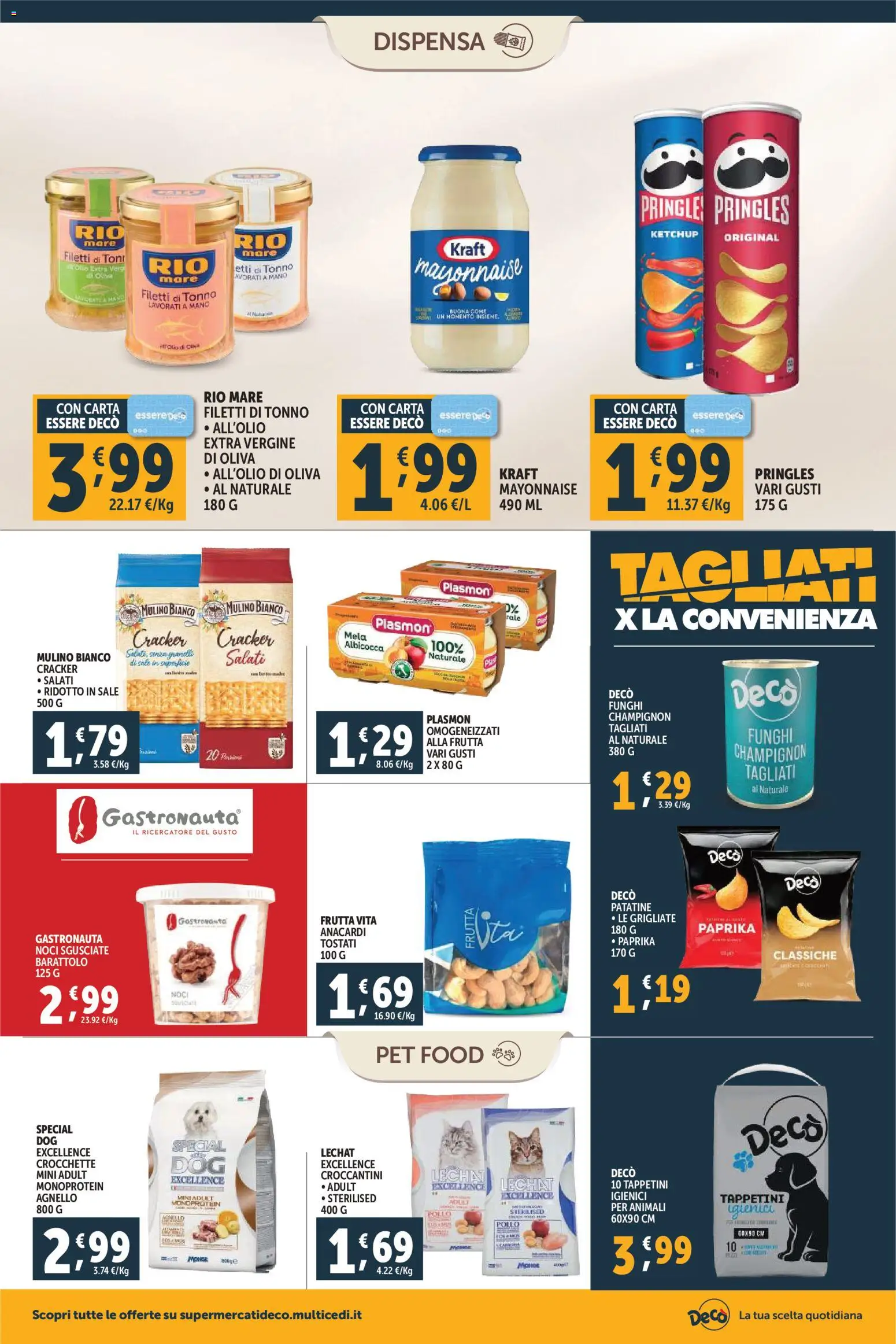 Volantino Decò del 30.01.2026 | Pagina: 10 | Prodotti: Frutta, Anacardi, Funghi, Crocchette