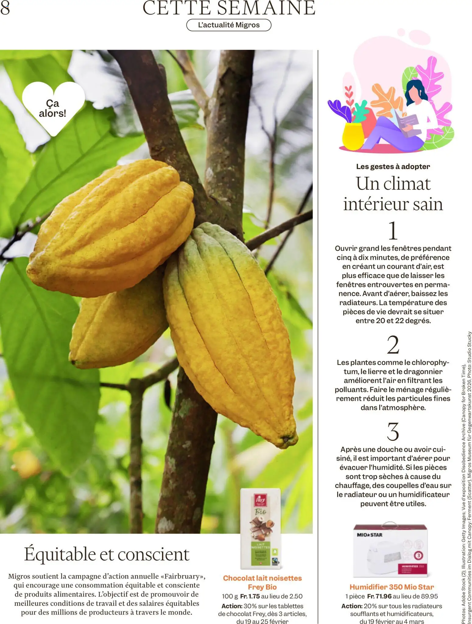 Migros Magazin FR – gültig ab 18.02.2026 | Seite: 8 | Produkte: Mars